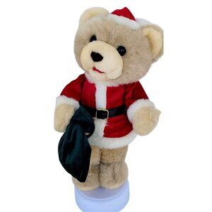 Padma Musical Animatronic Santa Claus 16" Teddy Bear Moving Hands Working